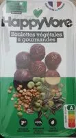 入っている砂糖の量 Boulettes Végétales et Gourmandes