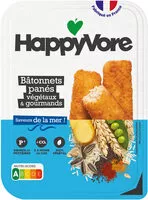 入っている砂糖の量 Happyvore bâtonnets panés