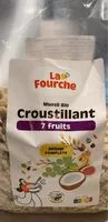 Zuckermenge drin Muesli Croustillant 7 fruits Bio