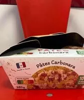 Quantité de sucre dans Pâtes carbonara