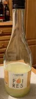 Jumlah gula yang masuk Pur jus de poire