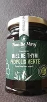Cantidad de azúcar en Miel de thym propolis verte