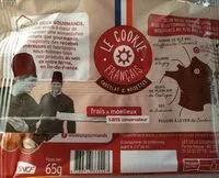 Quantité de sucre dans Le cookie français