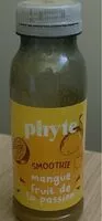 入っている砂糖の量 Smoothie mangue fruit de la passion