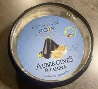 Sokerin määrä sisällä Aubergines & tahina