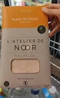 Sokerin määrä sisällä Blanc de poulet