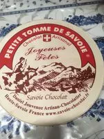 Sucre et nutriments contenus dans Savoie chocolat