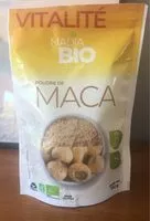 Sucre et nutriments contenus dans Madia bio