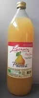 入っている砂糖の量 Poires jus