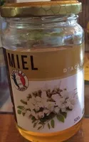 Suhkru kogus sees Miel d'acacia