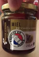 Suhkru kogus sees Miel de chataigner