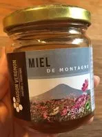Suhkru kogus sees Miel de montagne