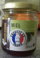 Suhkru kogus sees MIEL DE SAPIN 250G