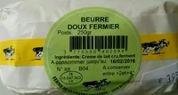 Beurres fermiers