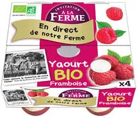 Cantidad de azúcar en Yaourt bio framboise