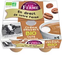 Quantité de sucre dans Crème dessert au Café