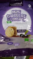 İçindeki şeker miktarı Mini galettes de lentilles