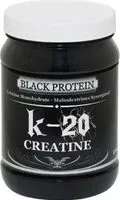 含糖量 Black-protein - Créatine K 20 Creatine