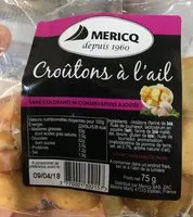 Zuckermenge drin Crouton a l’ail