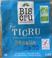 中的糖分和营养成分 Biscru