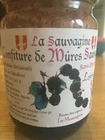 चीनी की मात्रा Confiture de mûres sauvages