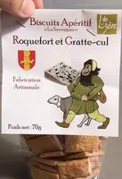 चीनी की मात्रा Roquefort et gratte cul
