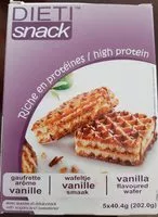 Sucre et nutriments contenus dans Dieti snack