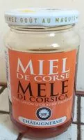 含糖量 Miel de corse aux châtaignes