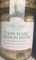 Amount of sugar in Thon blanc Germon entier à l'huile d'olive