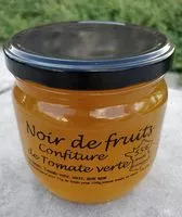 Sucre et nutriments contenus dans Noir de fruits