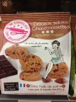Sokerin määrä sisällä Delicieux sables choco noisettes