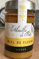 Quantité de sucre dans Miel de fleurs