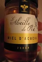 Quantité de sucre dans Miel d acacia