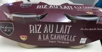 Riz au lait saveur cannelle