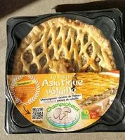 Zuckermenge drin La Tourte Lentins de chêne Volaille