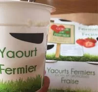 Cantidad de azúcar en Yaourts fermiers sucres et aromatises fraise