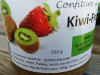 Confiture kiwi fraise