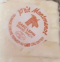 Quantité de sucre dans P'tit Montmenot Brique de chèvre fermière au lait cru