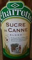 Количество сахара в Charette - sucre de canne