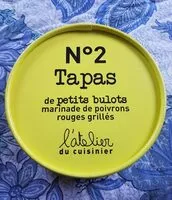 Zuckermenge drin N°2 tapas de petits bulots marinade de poivrons rouges grillés
