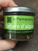 Количество сахара в Tartare d'algues