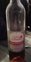 Quantité de sucre dans Sirop de fraise