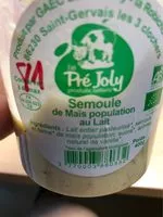 Sucre et nutriments contenus dans Pre joly