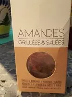 Jumlah gula yang masuk Amandes grillées et salées