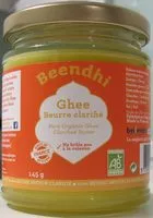 Jumlah gula yang masuk Ghee Bio - Beurre clarifié à l'indienne
