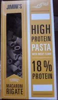 Amount of sugar in High protein pasta with insect flour