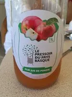 चीनी की मात्रा Pur jus de pomme