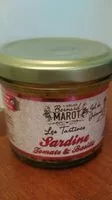 Suhkru kogus sees Sardine Tomate & Basilic
