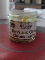 Suhkru kogus sees Thon aux Olives Citrons confits