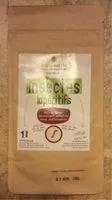 Quantité de sucre dans Les insectes apéritifs